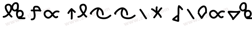 ants valley personal字体转换
